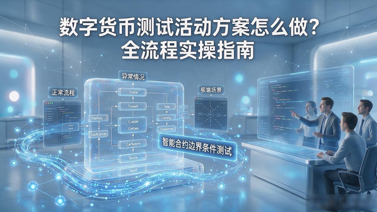 数字货币测试活动方案怎么做？全流程实操指南