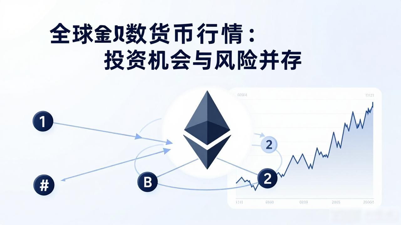 全球数字货币行情：投资机会与风险并存