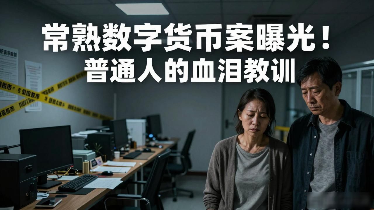 常熟数字货币案曝光！普通人的血泪教训