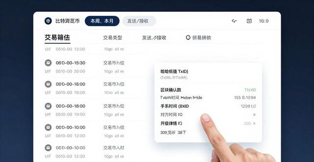 比特派钱包如何查看历史交易记录