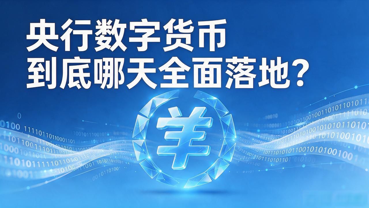 央行数字货币到底哪天全面落地？一文说清楚
