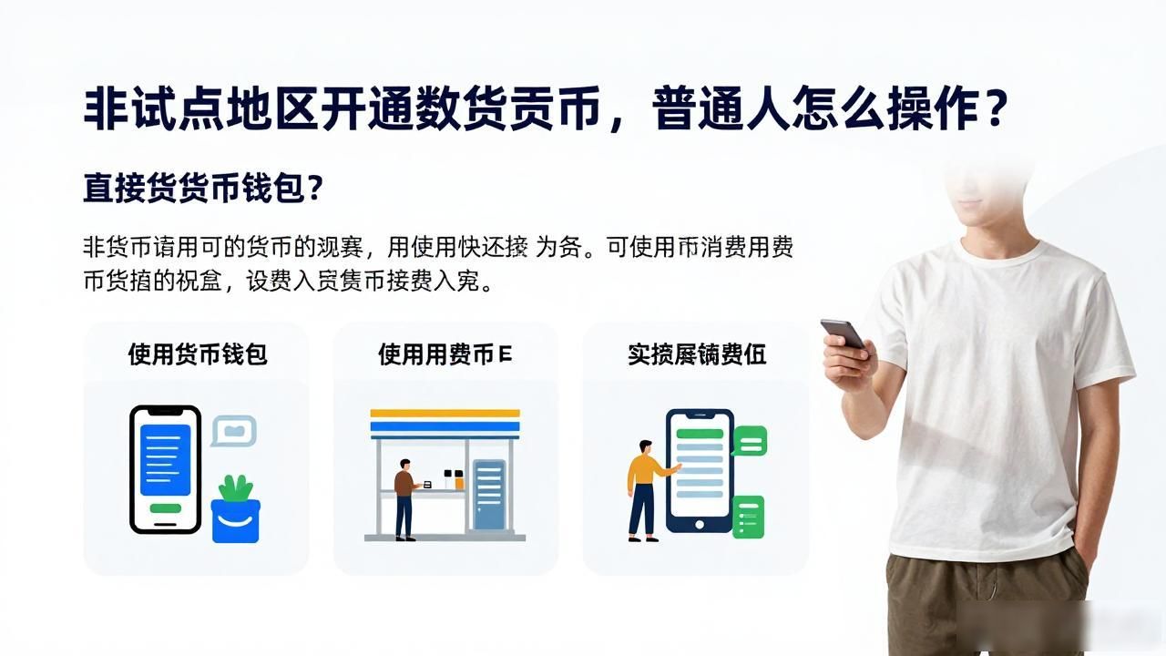 非试点地区开通数字货币，普通人怎么操作？