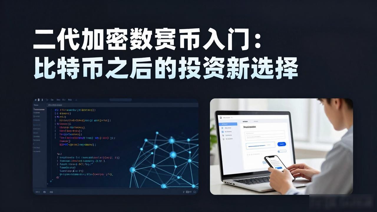 二代加密数字货币入门：比特币之后的投资新选择