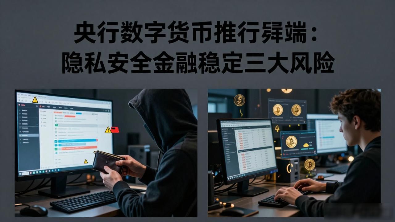 央行数字货币推行弊端：隐私安全金融稳定三大风险