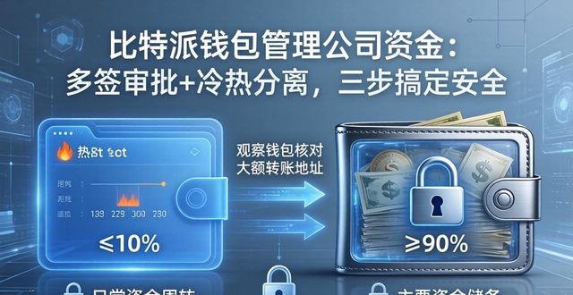 比特派钱包管理公司资金:多签审批+冷热分离,三步搞定安全