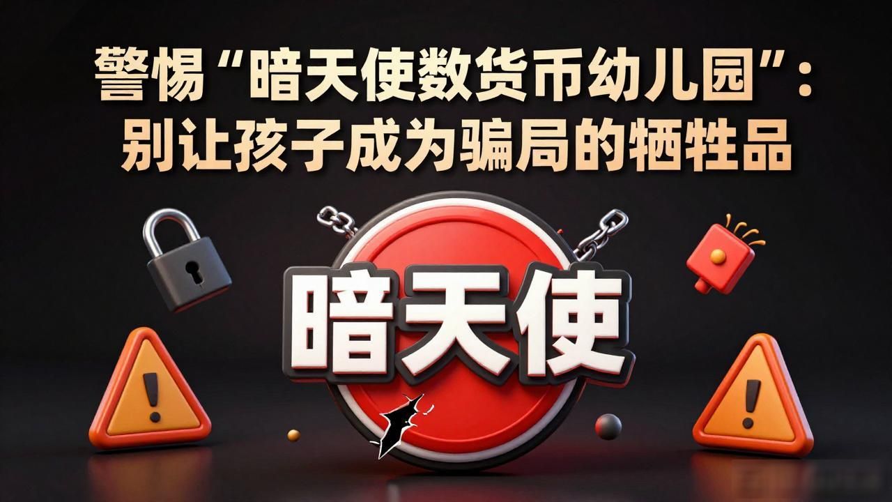 警惕"暗天使数字货币幼儿园"：别让孩子成为骗局的牺牲品