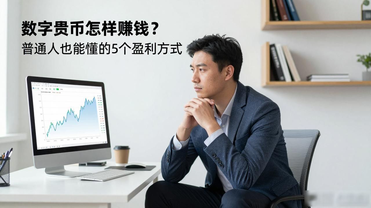 数字货币怎样赚钱？普通人也能懂的5个盈利方式