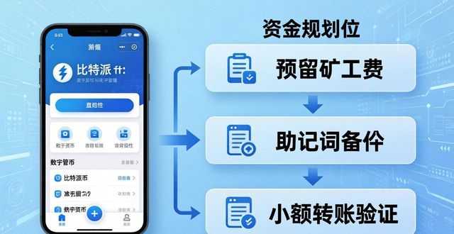 比特派钱包更新前，这三步资金规划别忽略