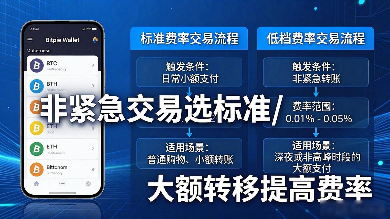 比特派钱包手续费怎么选？下载后这几点别忽略