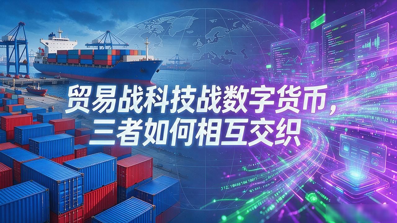 贸易战科技战数字货币，三者如何相互交织