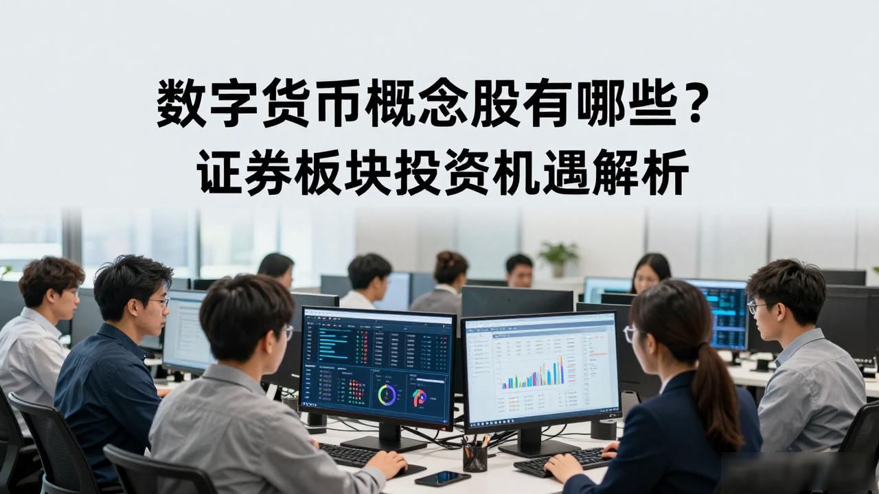 数字货币概念股有哪些？证券板块投资机遇解析