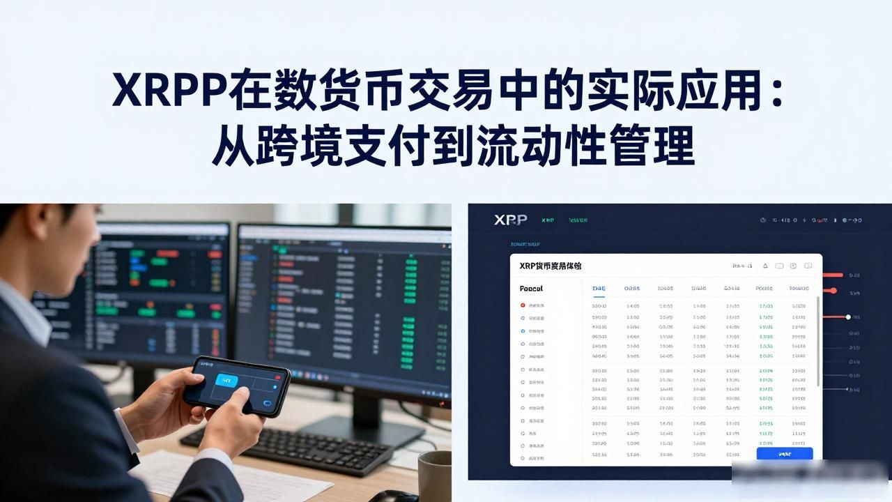 XRP在数字货币交易中的实际应用：从跨境支付到流动性管理
