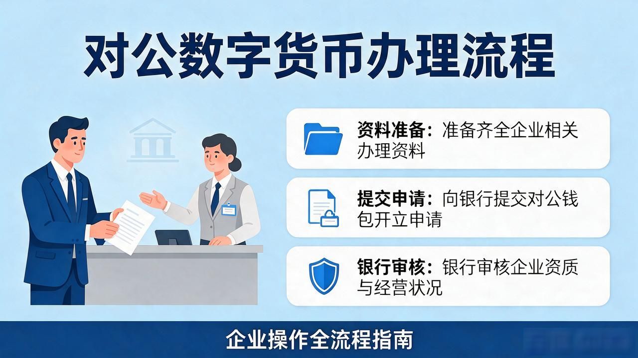 对公数字货币怎么办理？企业操作全流程指南