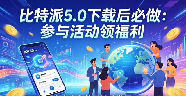 比特派5.0下载后必做：参与活动领福利