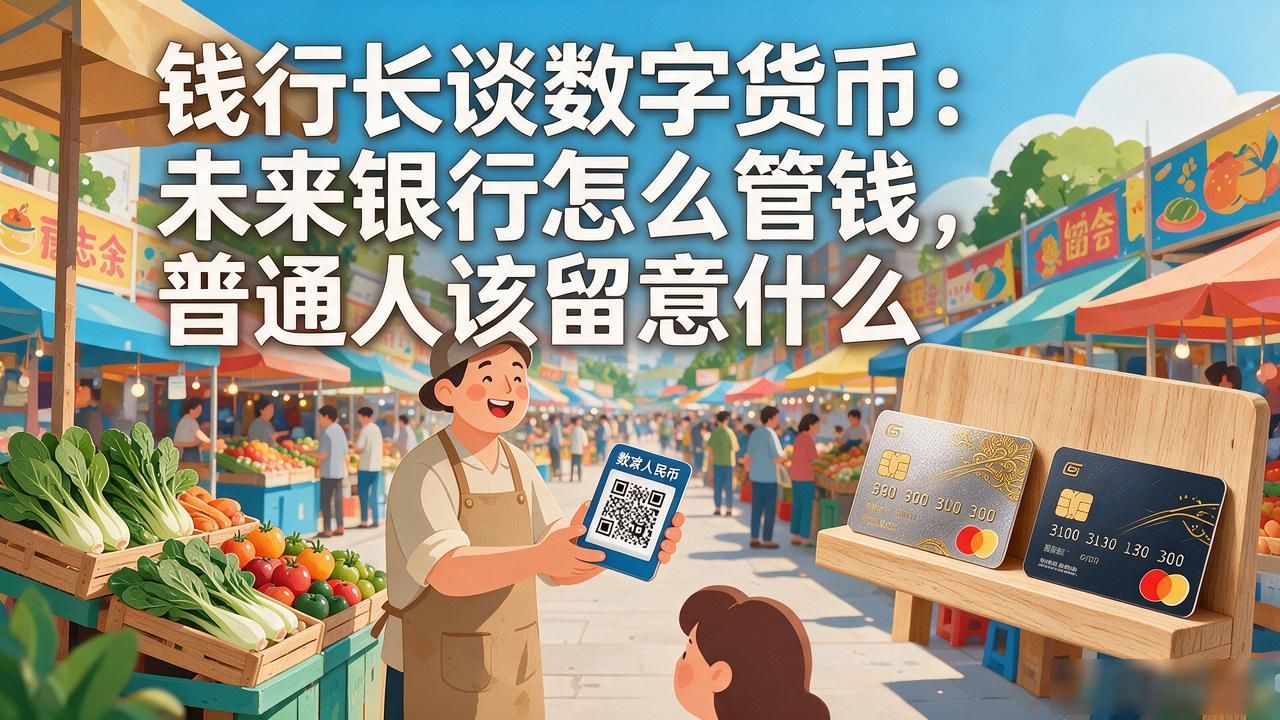 钱行长谈数字货币：未来银行怎么管钱，普通人该留意什么