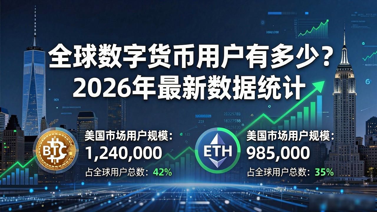 全球数字货币用户有多少？2026年最新数据统计