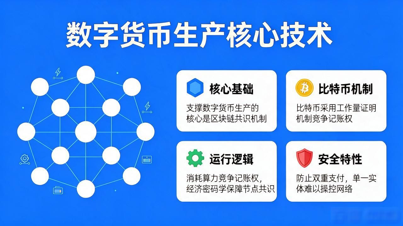 数字货币是怎么生产出来的？一文读懂核心技术