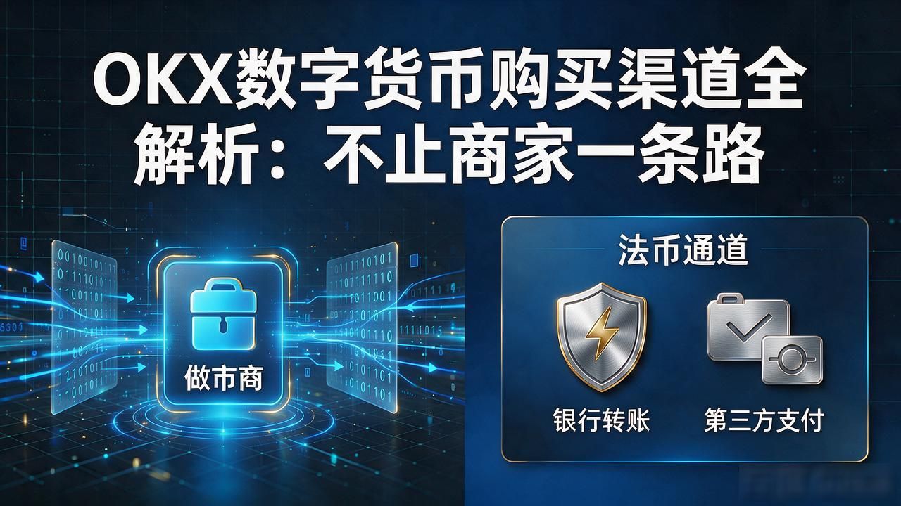OKX数字货币购买渠道全解析：不止商家一条路