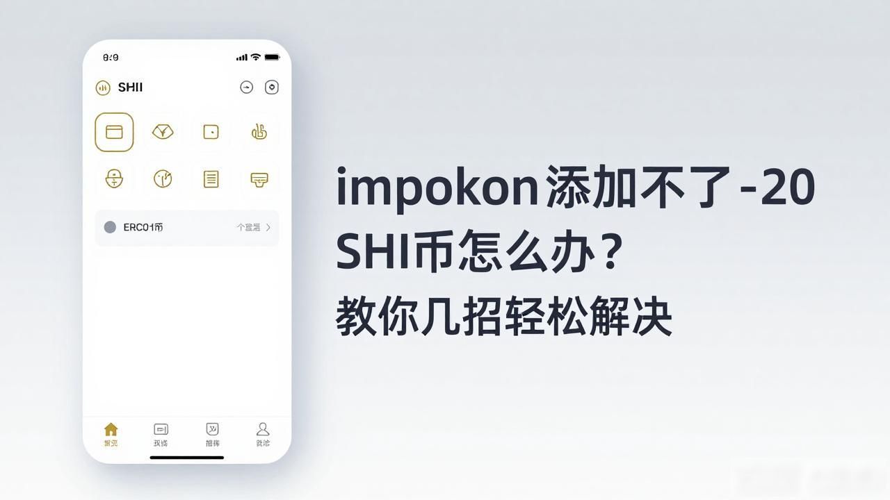 imtoken添加不了SHI币怎么办？教你几招轻松解决