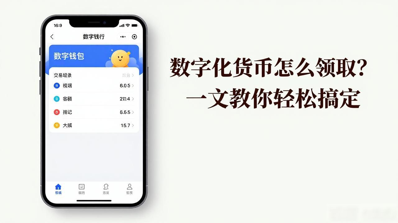 数字化货币怎么领取？一文教你轻松搞定