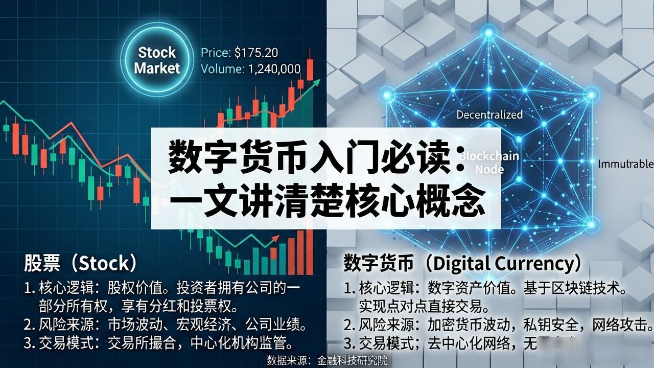 数字货币入门必读：一文讲清楚核心概念