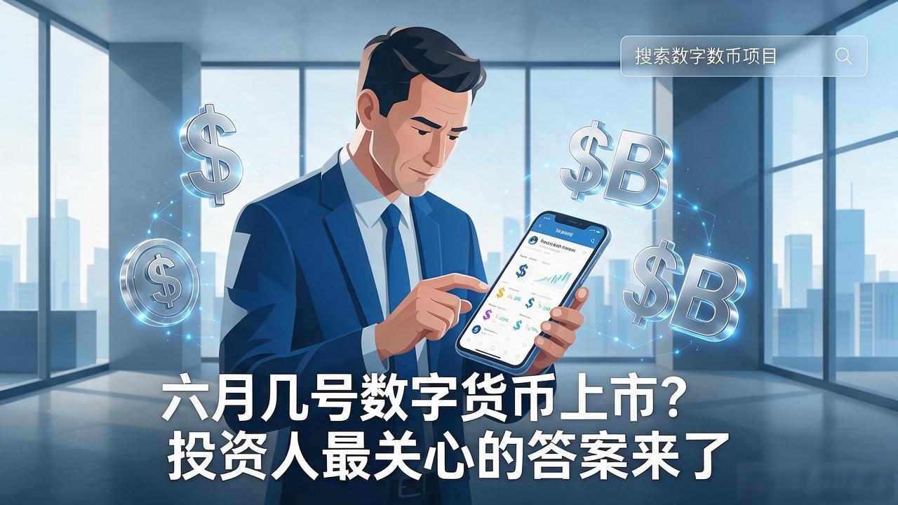 六月几号数字货币上市？投资人最关心的答案来了