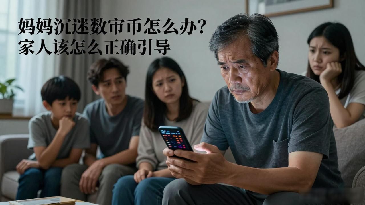妈妈沉迷数字货币怎么办？家人该怎么正确引导