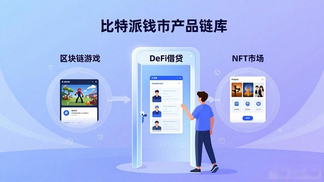 比特派钱包产品链条一看就懂