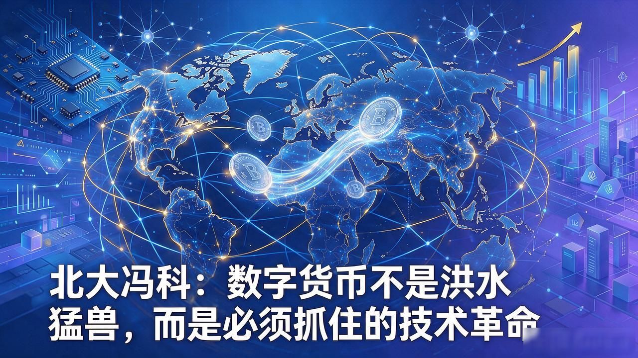 北大冯科:数字货币不是洪水猛兽,而是必须抓住的技术革命