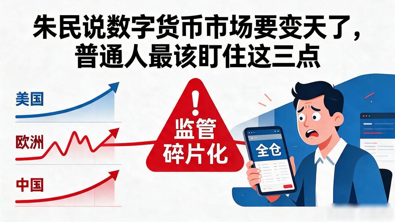 朱民说数字货币市场要变天了，普通人最该盯住这三点
