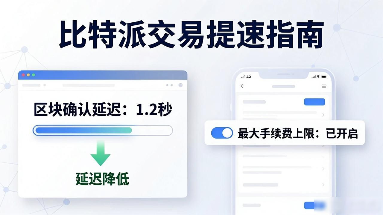比特派交易提速指南：策略优化实战