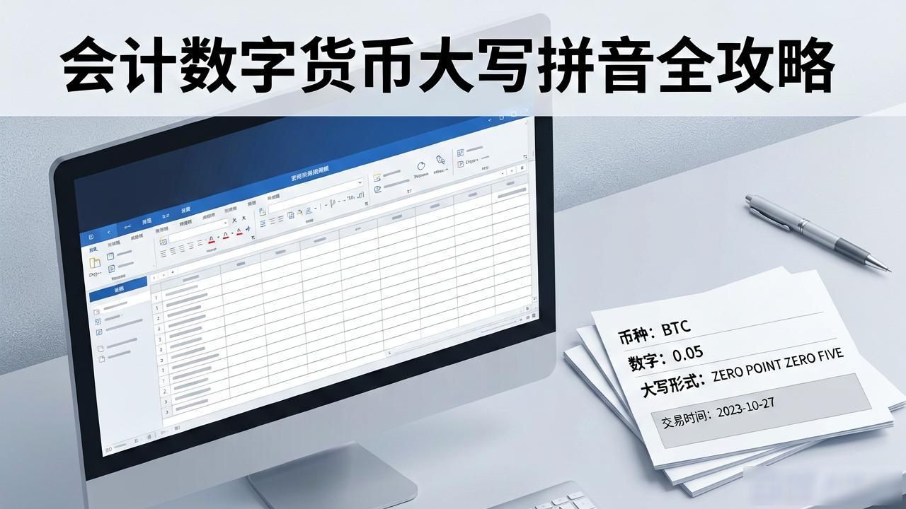 会计数字货币大写拼音全攻略
