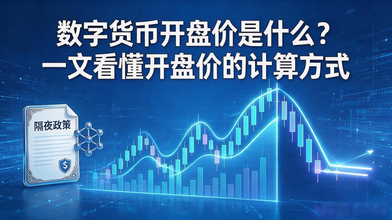 数字货币开盘价是什么？一文看懂开盘价的计算方式