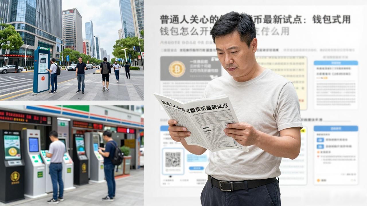 普通人关心的数字货币最新试点：钱包怎么开通，支付怎么用