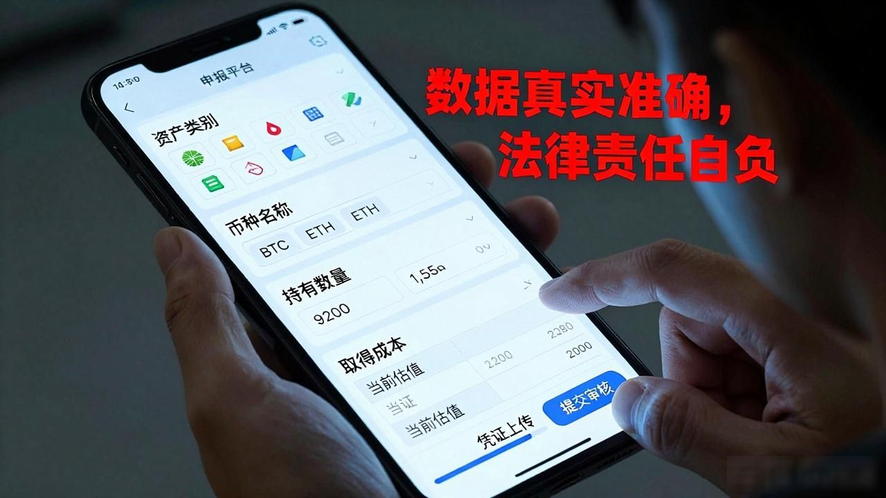 数字货币怎么登记？个人资产申报全流程指南
