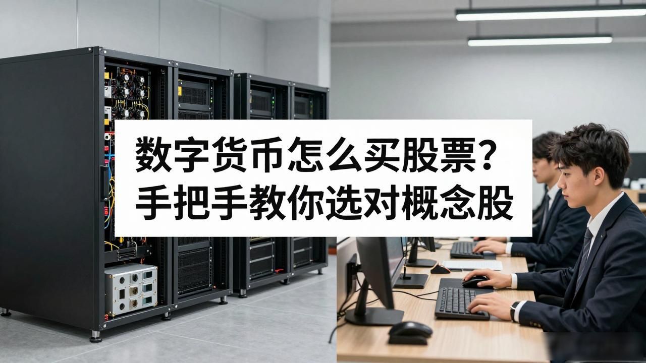 数字货币怎么买股票？手把手教你选对概念股
