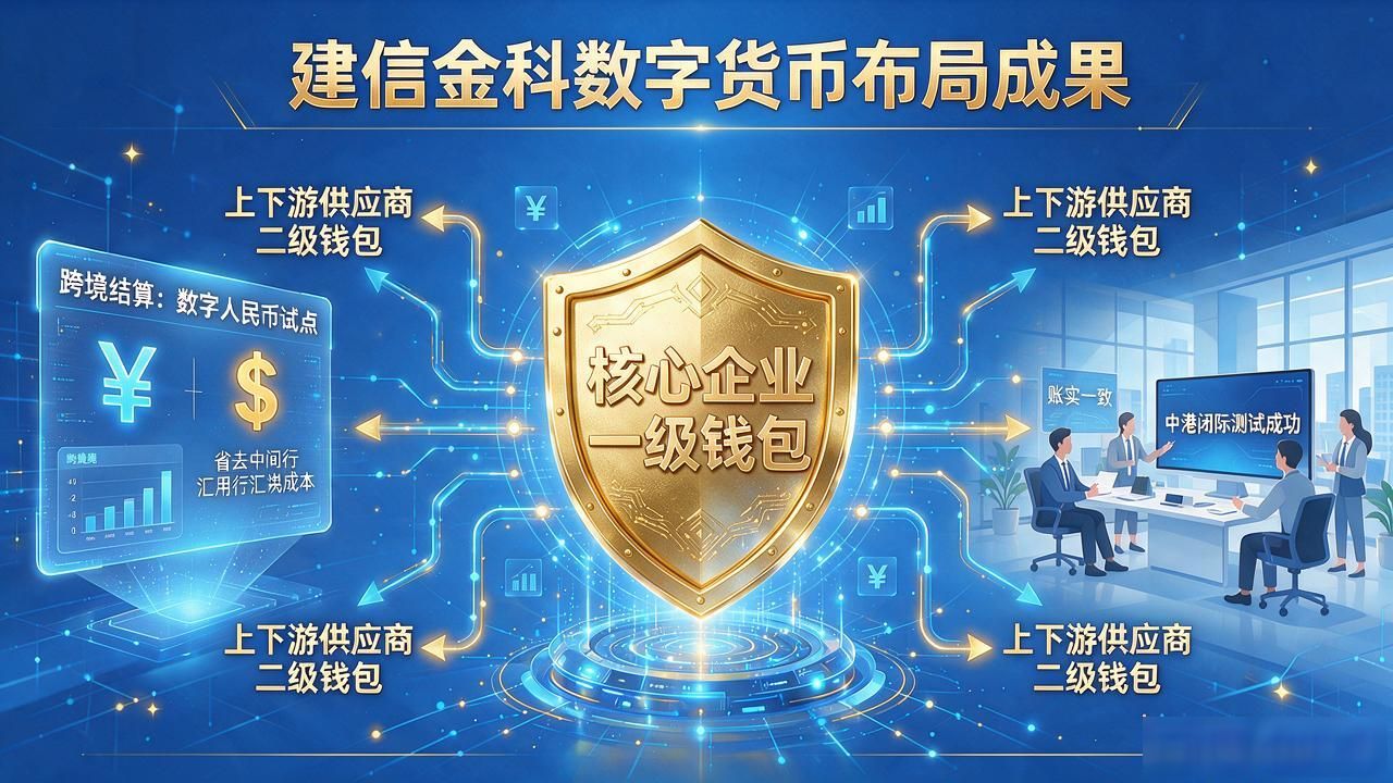 建信金科数字货币布局到哪一步了?技术、场景、难点一次给你讲明白