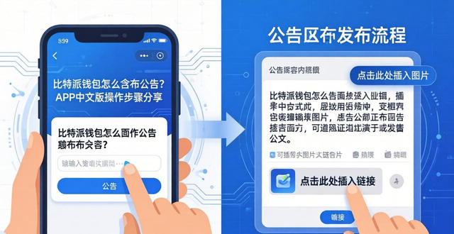 比特派钱包怎么发布公告？APP中文版操作步骤分享