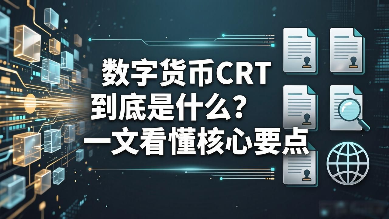 数字货币CRT到底是什么？一文看懂核心要点