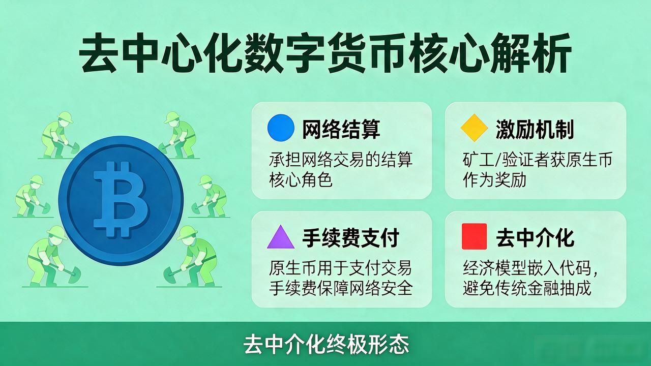 原生态数字货币简况，去中心化资产解析