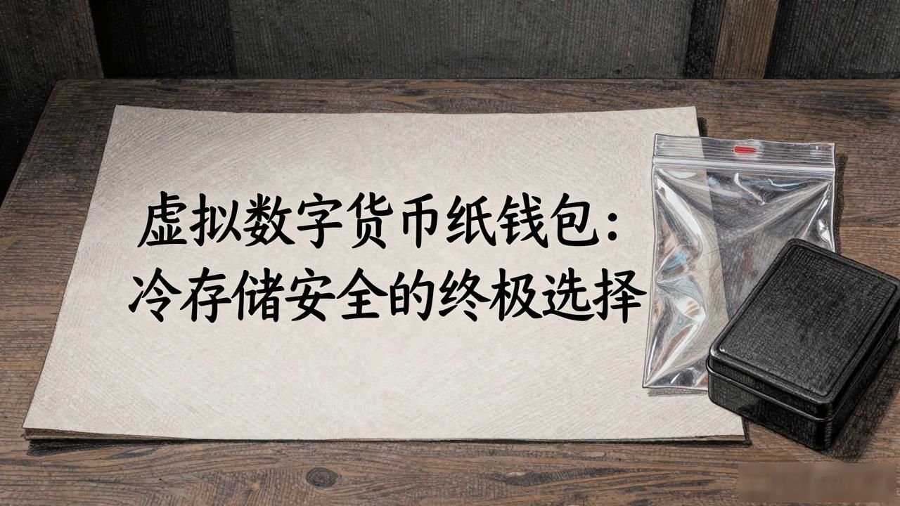 虚拟数字货币纸钱包：冷存储安全的终极选择