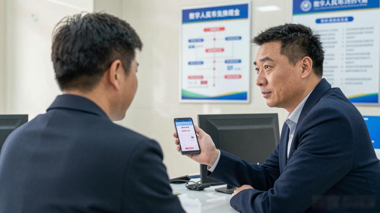 银行数字货币换钱去哪办？柜台还是手机APP最方便