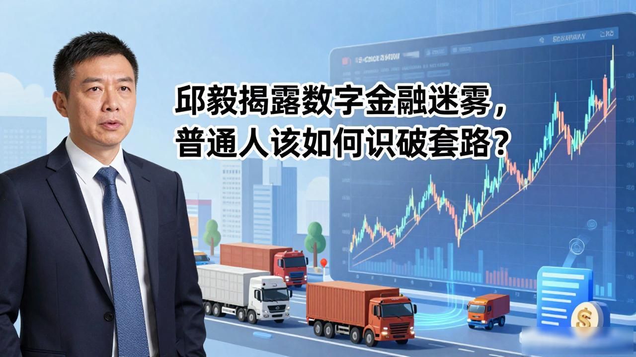 邱毅揭露数字金融迷雾，普通人该如何识破套路？