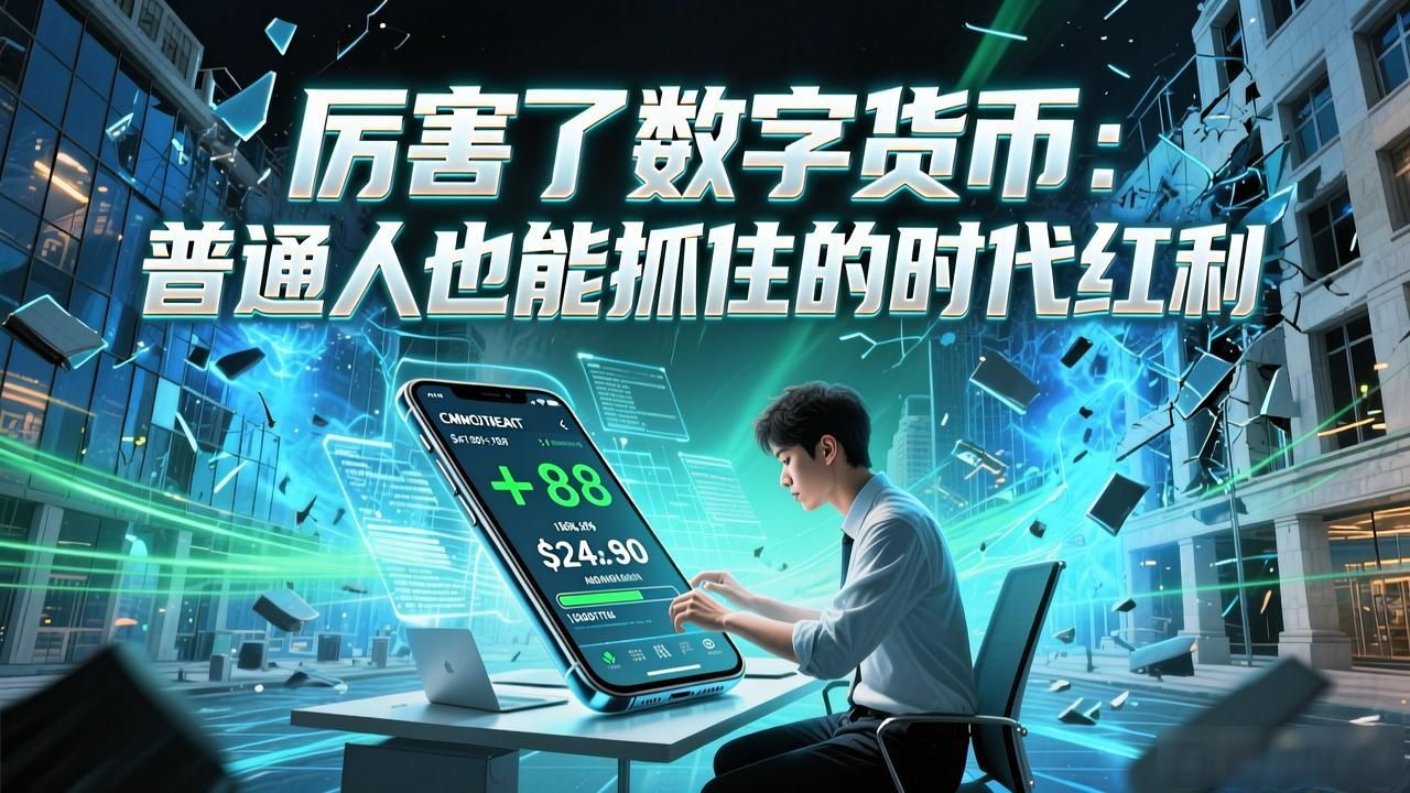 厉害了数字货币：普通人也能抓住的时代红利