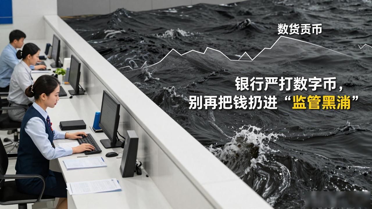 银行严打数字货币，别再把钱扔进“监管黑洞”