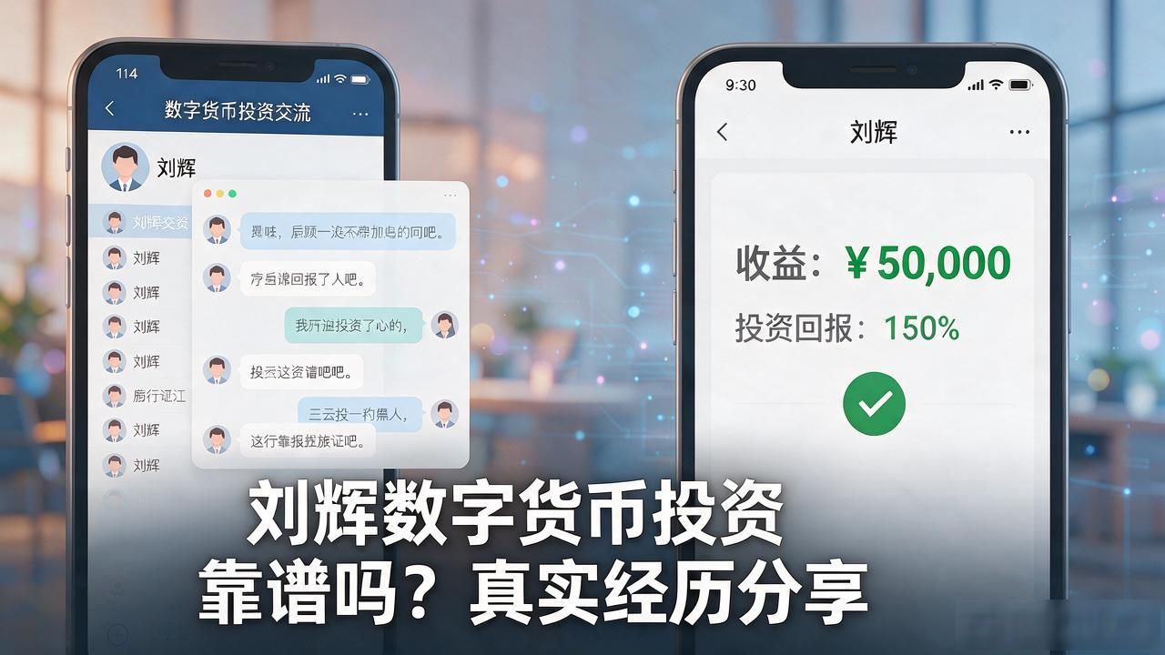 刘辉数字货币投资靠谱吗？真实经历分享