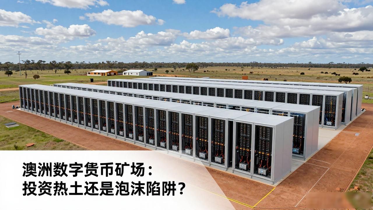 澳洲数字货币矿场：投资热土还是泡沫陷阱？