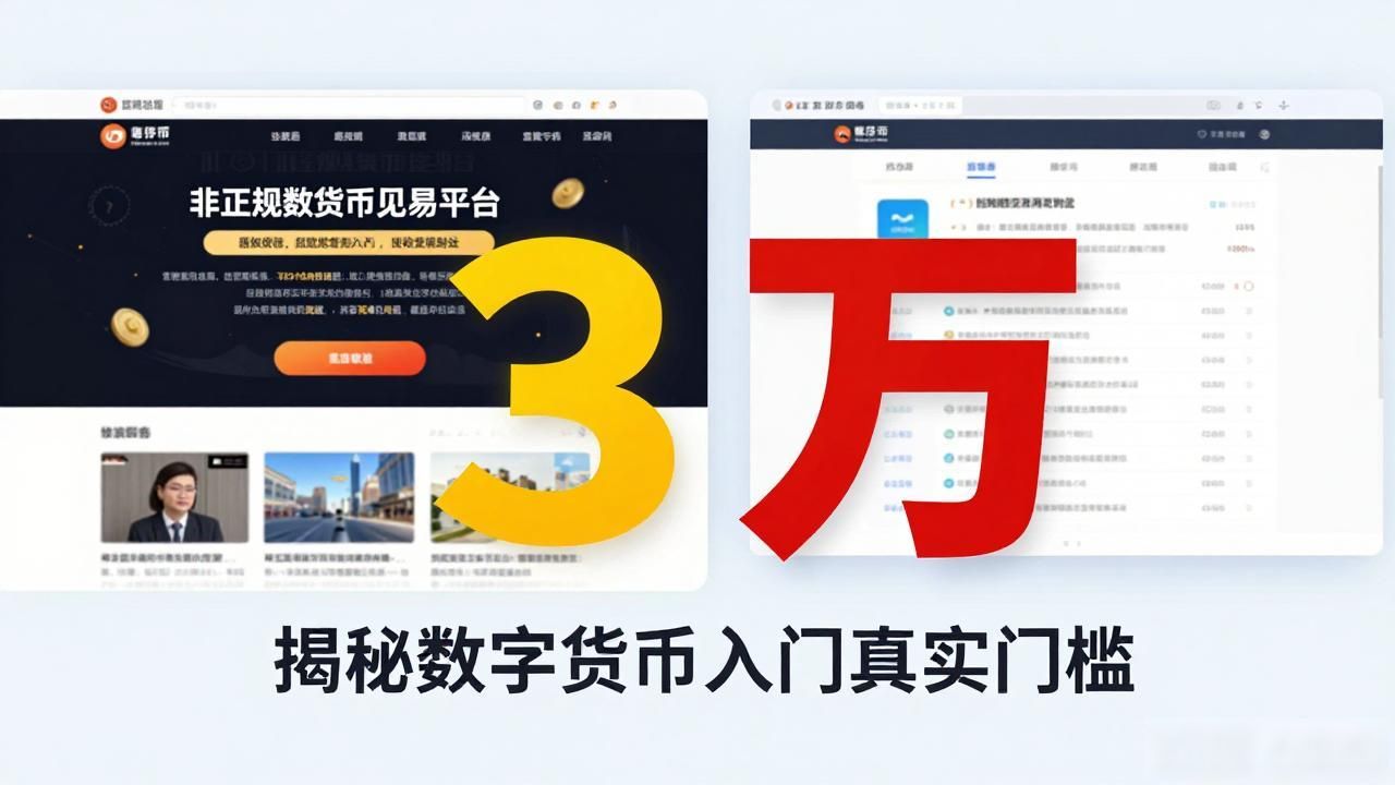 数字货币交易要交三万？揭秘入门的真实门槛