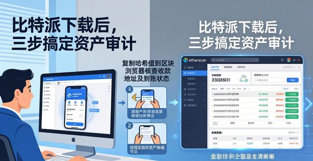 比特派下载后，三步搞定资产审计
