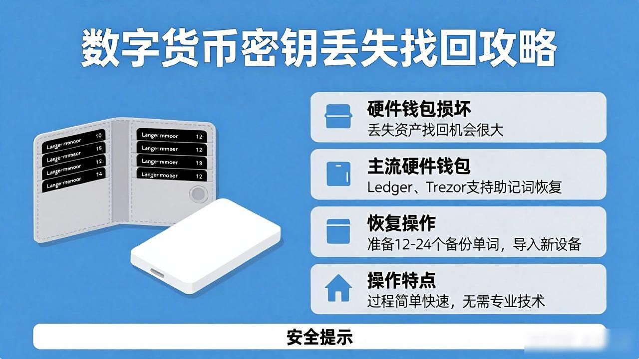 数字货币密钥丢失怎么找回?完整攻略来了